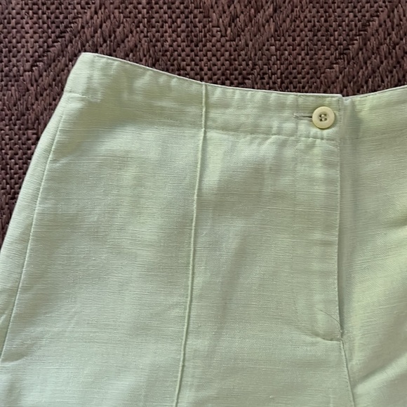 Lizsport Liz Claiborne Michaela Linen Blend Capris Pants Size 6 - Picture 3 of 8